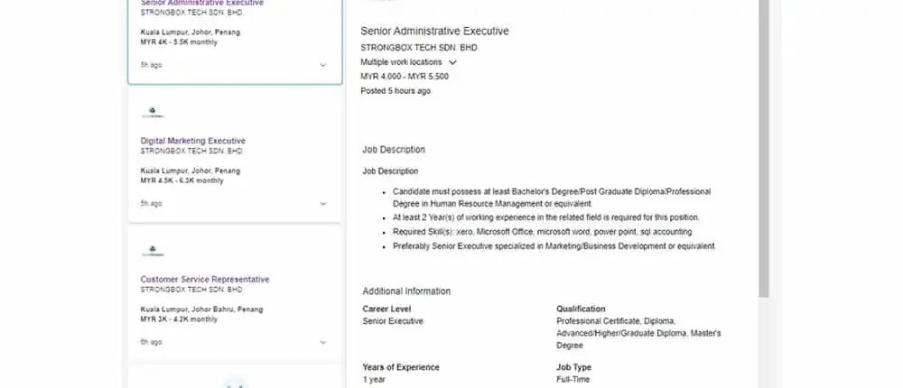 IMPORTANT ANNOUNCEMENT - UNAUTHORIZE JOB POST & POTENTIAL JOB ADVERTISEMENT SCAM 2 JobstreetJobAdvertisementScamPost2 1000x430 1